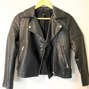 TopShop Faux Leather Jacket